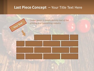 Medium Steak PowerPoint Template