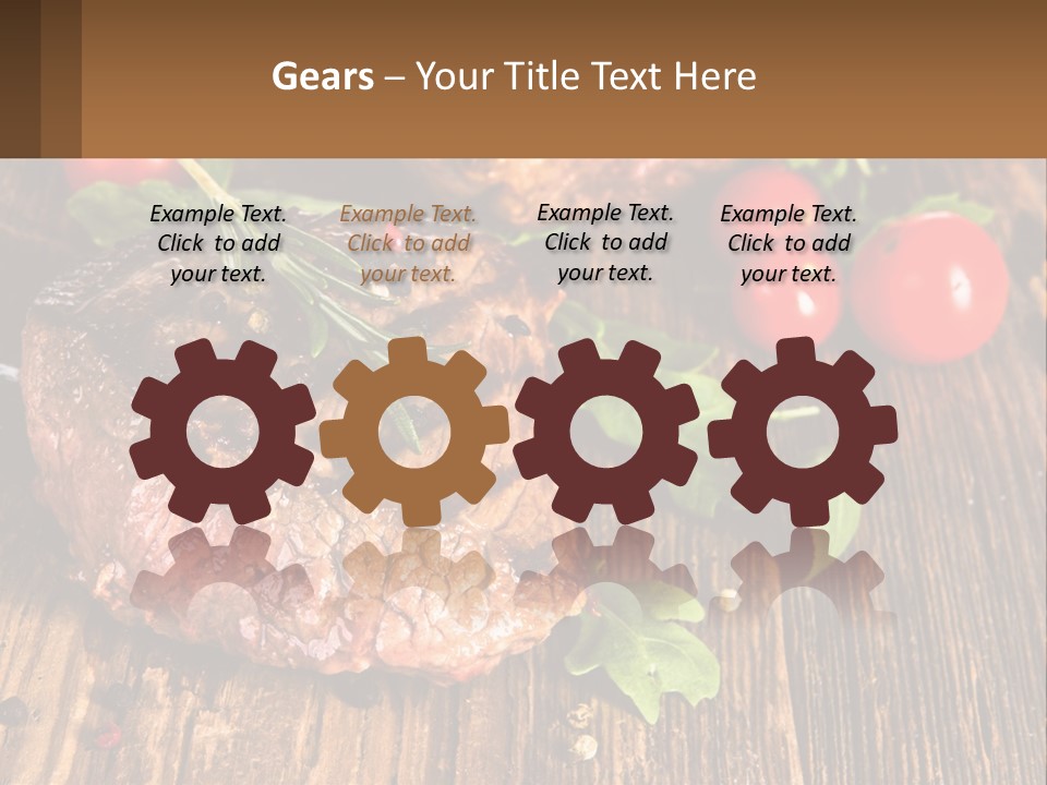 Medium Steak PowerPoint Template