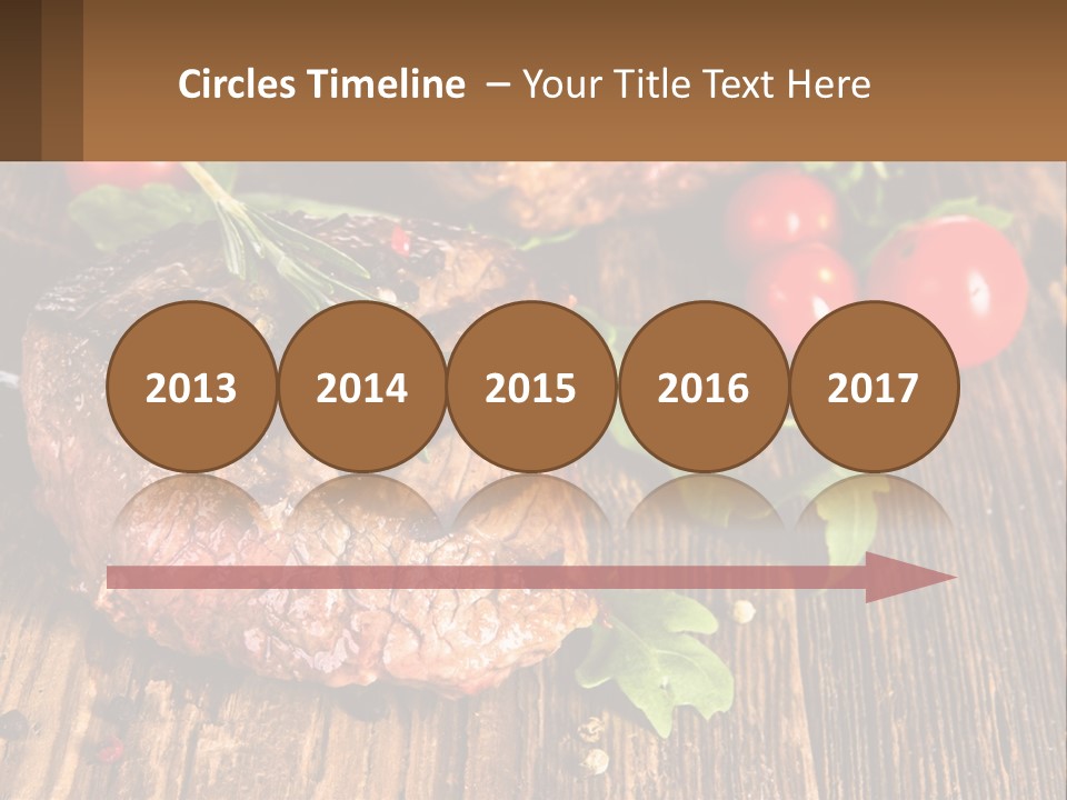 Medium Steak PowerPoint Template