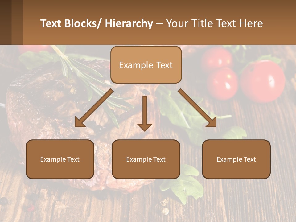 Medium Steak PowerPoint Template