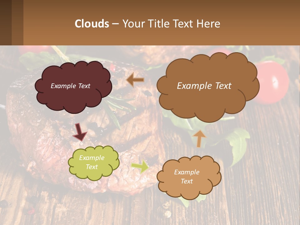 Medium Steak PowerPoint Template