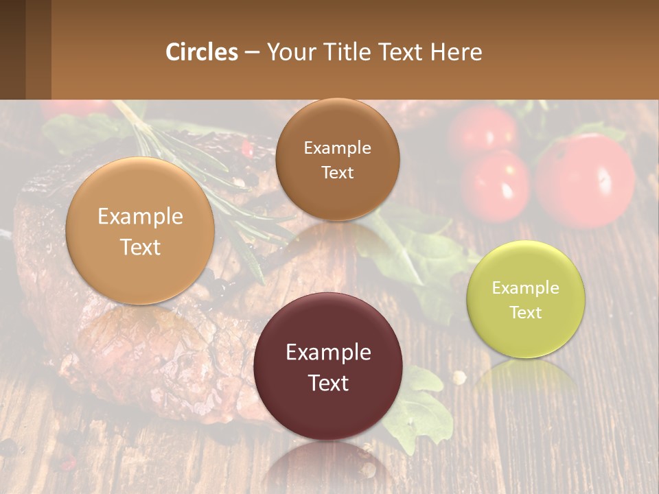 Medium Steak PowerPoint Template