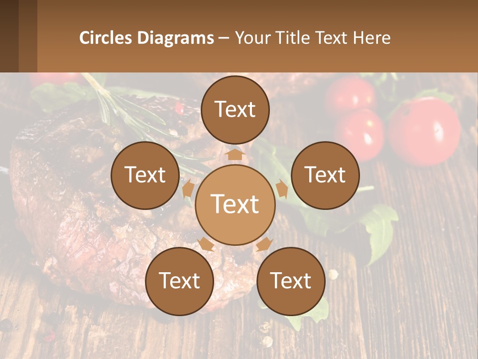 Medium Steak PowerPoint Template