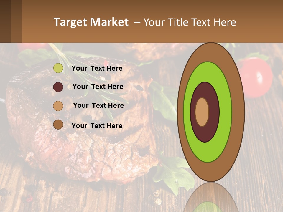 Medium Steak PowerPoint Template