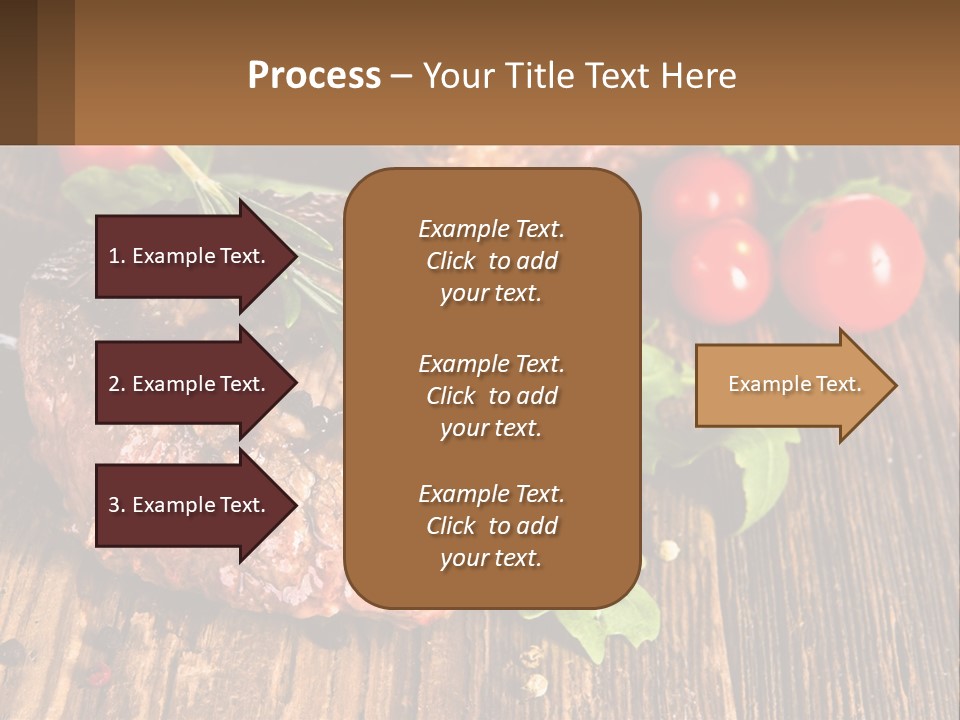 Medium Steak PowerPoint Template