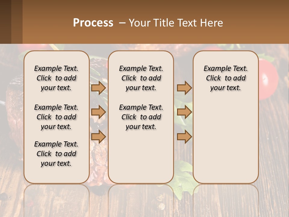 Medium Steak PowerPoint Template