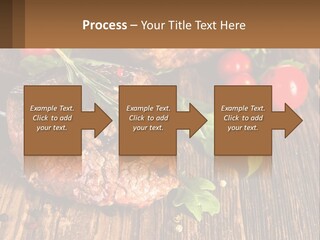 Medium Steak PowerPoint Template