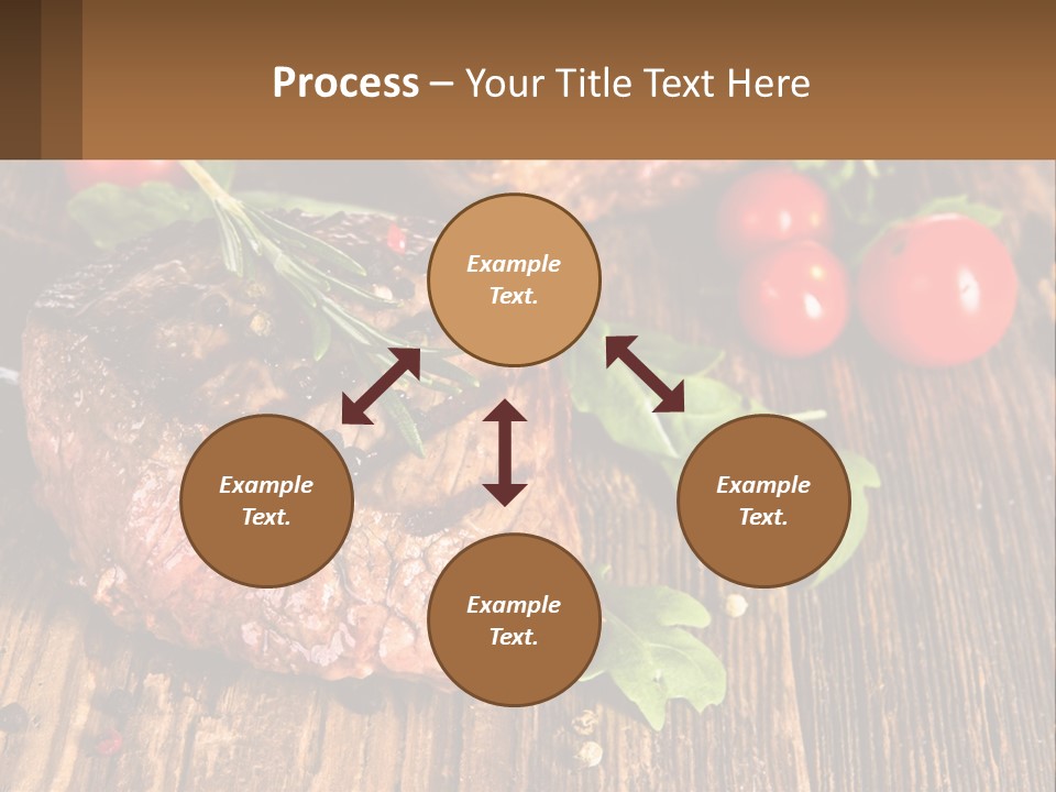 Medium Steak PowerPoint Template