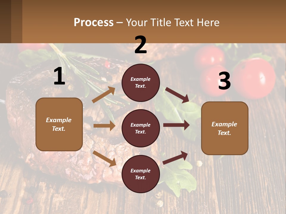 Medium Steak PowerPoint Template
