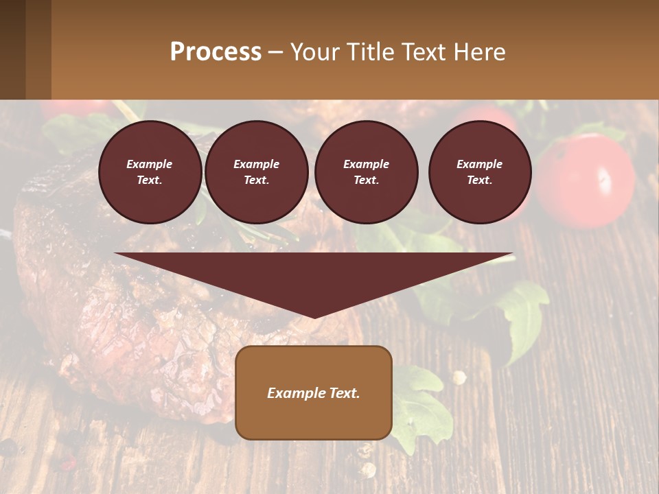 Medium Steak PowerPoint Template