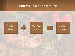 Medium Steak PowerPoint Template