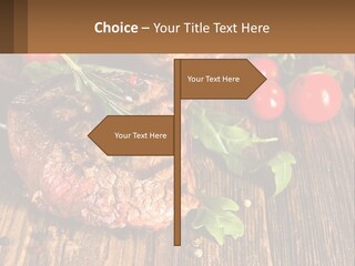 Medium Steak PowerPoint Template