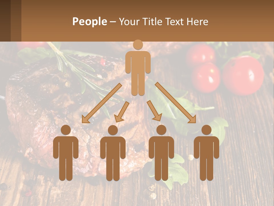 Medium Steak PowerPoint Template