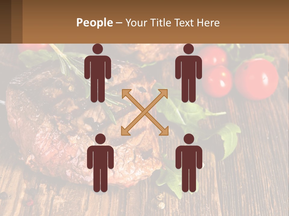 Medium Steak PowerPoint Template