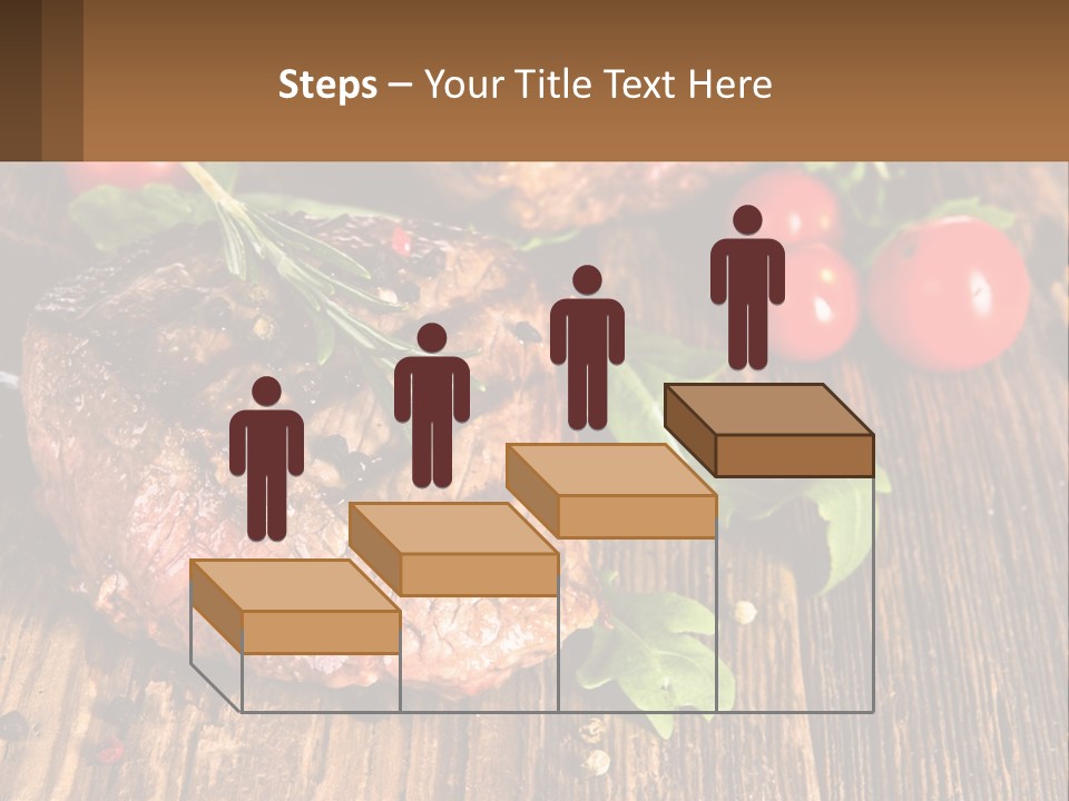 Medium Steak PowerPoint Template