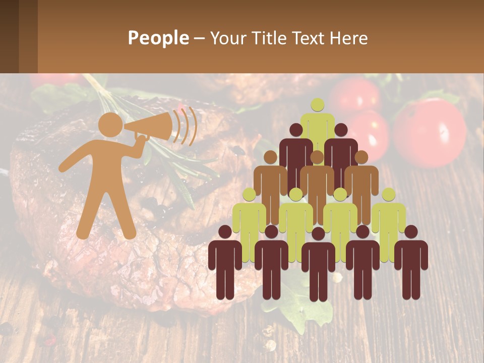 Medium Steak PowerPoint Template