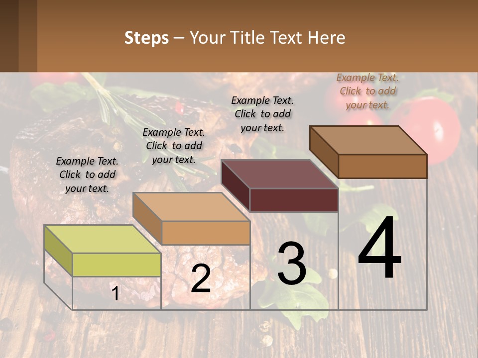Medium Steak PowerPoint Template