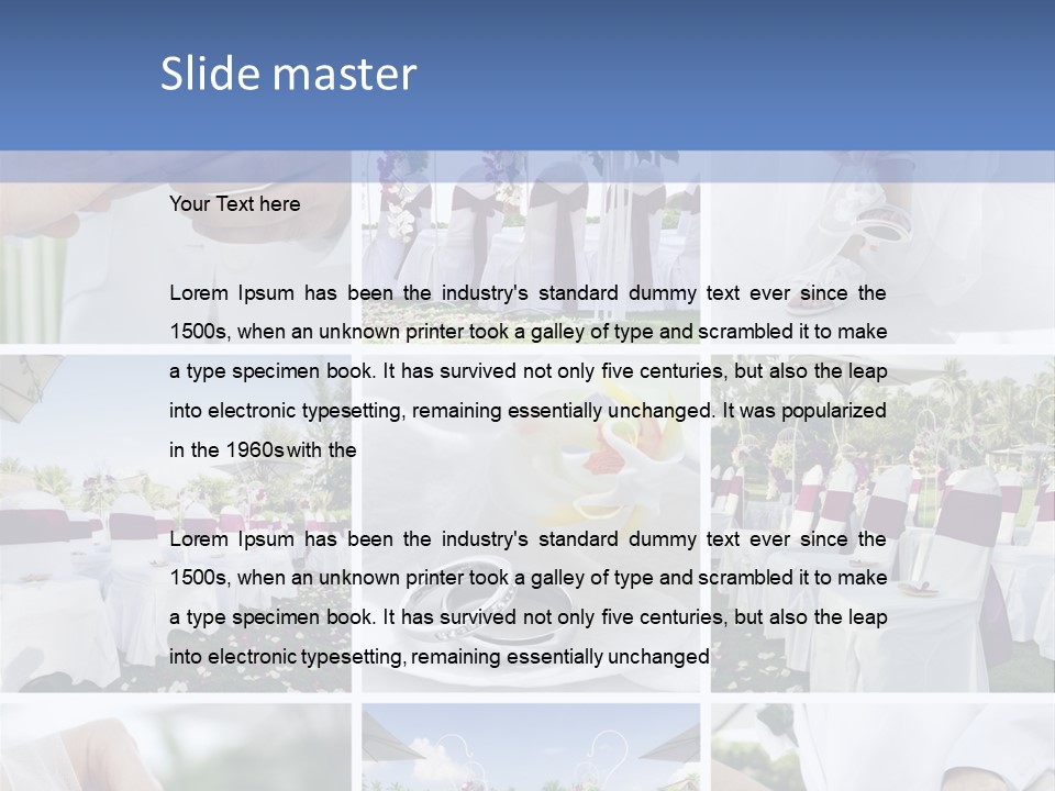 Wedding Preparation PowerPoint Template