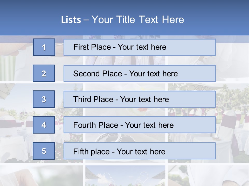 Wedding Preparation PowerPoint Template