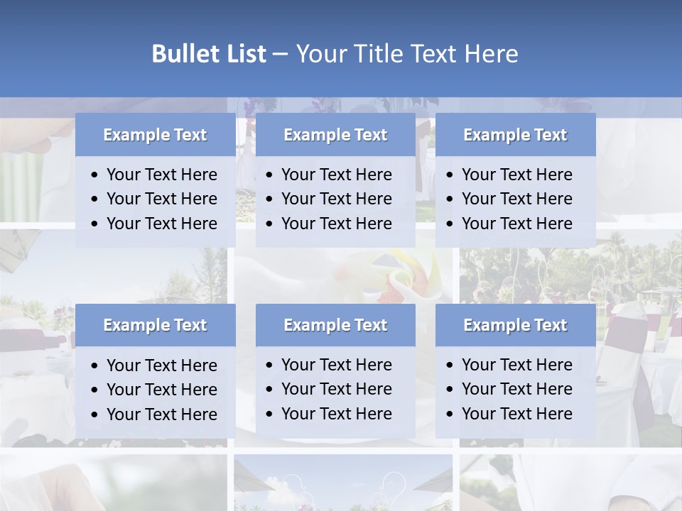 Wedding Preparation PowerPoint Template