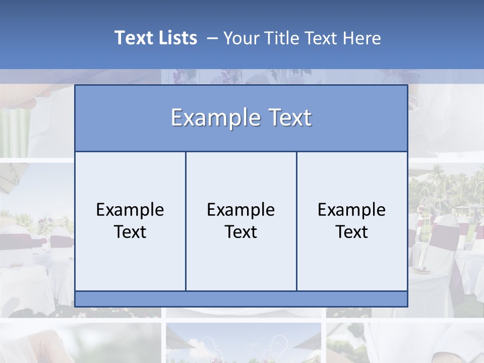 Wedding Preparation PowerPoint Template
