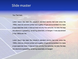 Solar Panels PowerPoint Template