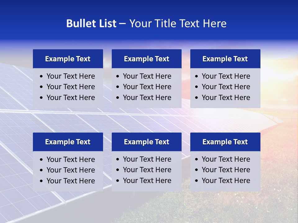 Solar Panels PowerPoint Template