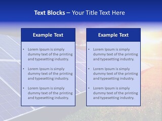 Solar Panels PowerPoint Template