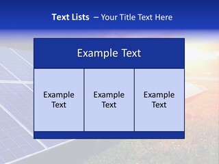 Solar Panels PowerPoint Template