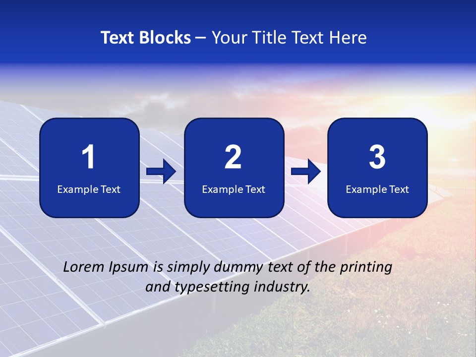 Solar Panels PowerPoint Template