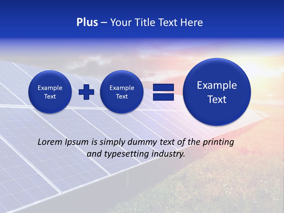 Solar Panels PowerPoint Template
