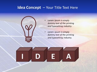 Solar Panels PowerPoint Template