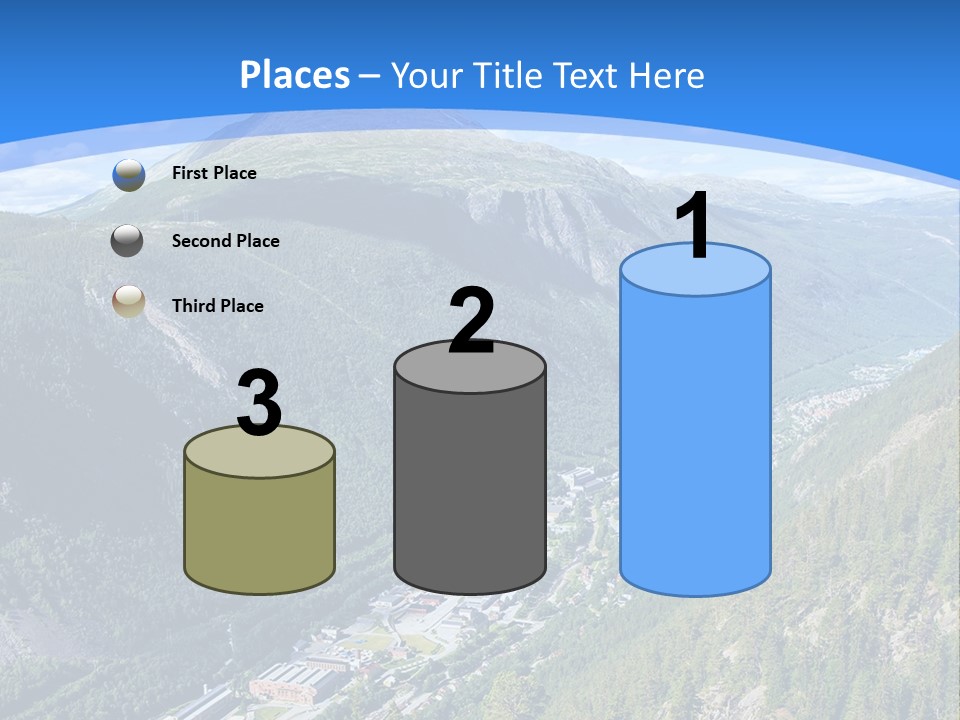 The Mountains PowerPoint Template