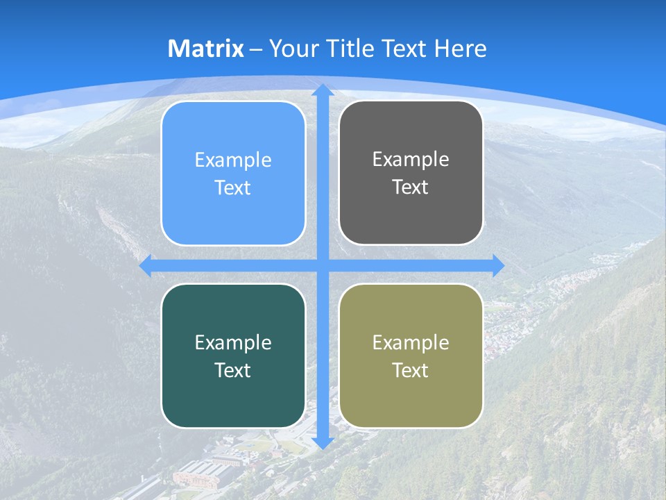 The Mountains PowerPoint Template