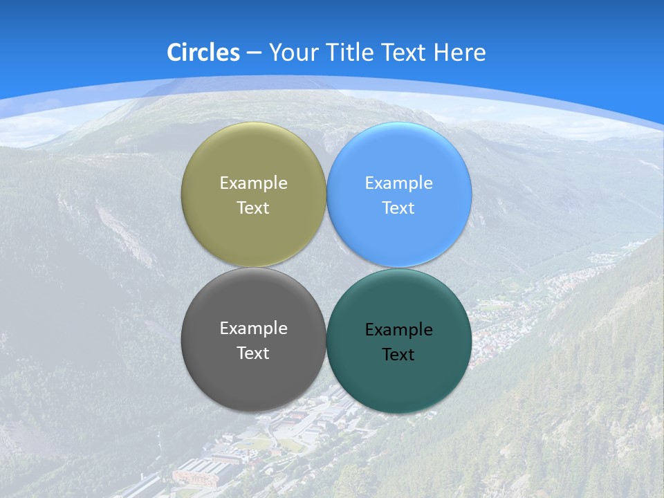 The Mountains PowerPoint Template