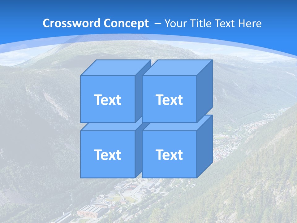 The Mountains PowerPoint Template