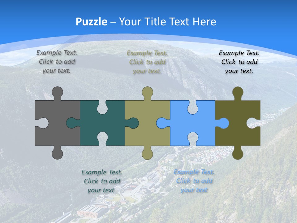 The Mountains PowerPoint Template