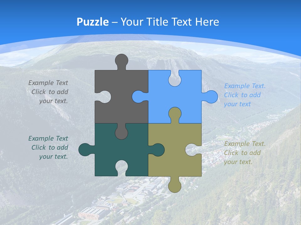 The Mountains PowerPoint Template