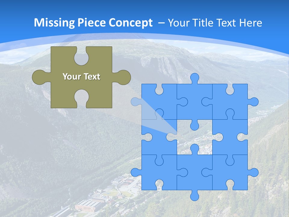 The Mountains PowerPoint Template