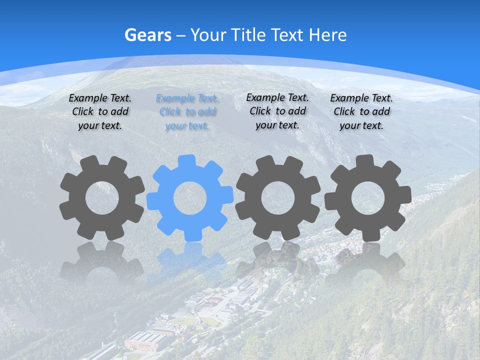 The Mountains PowerPoint Template