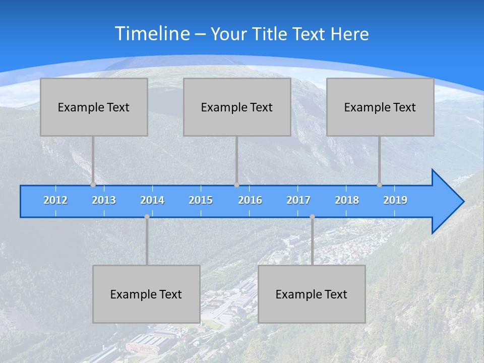 The Mountains PowerPoint Template