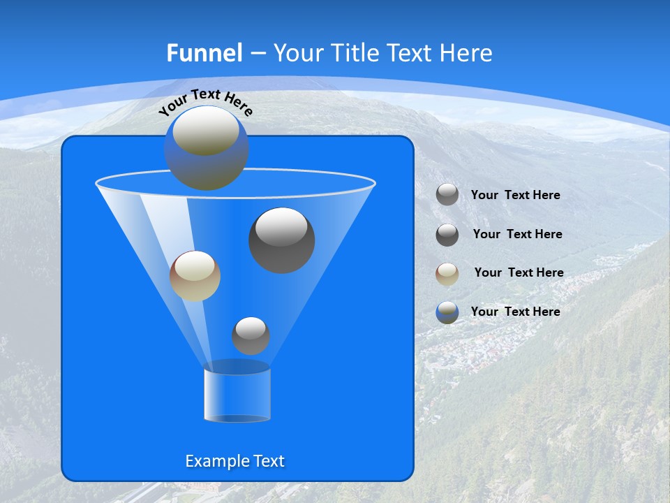 The Mountains PowerPoint Template
