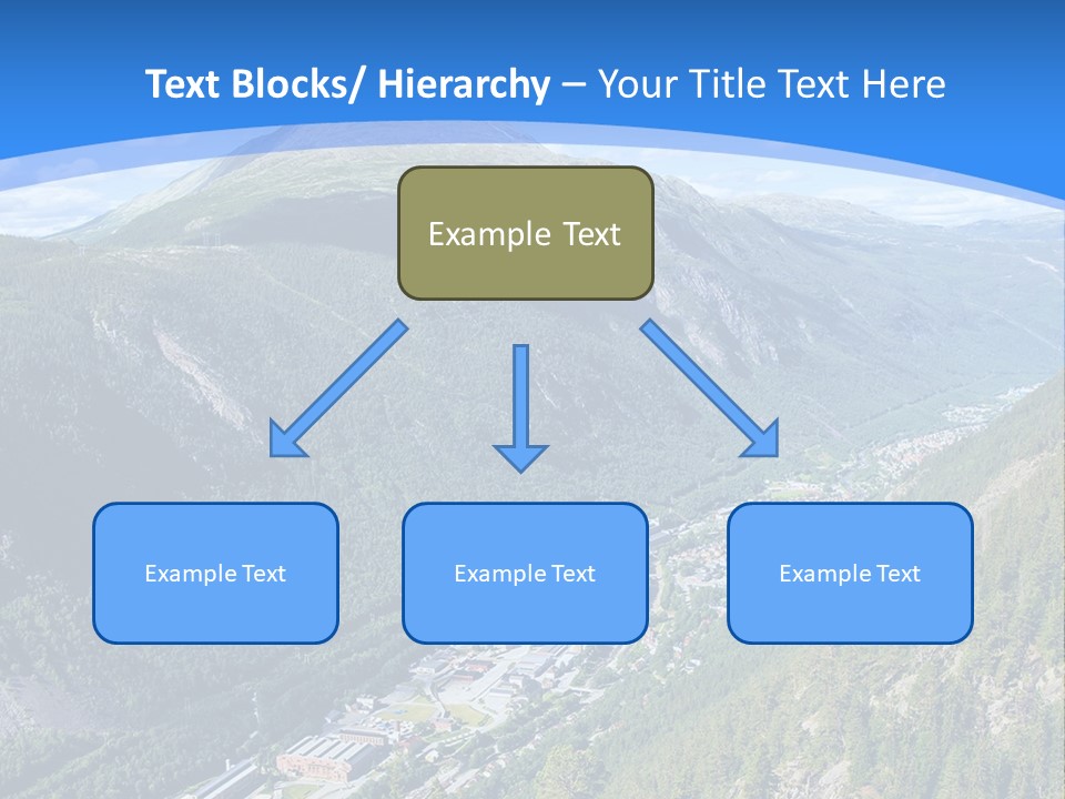 The Mountains PowerPoint Template