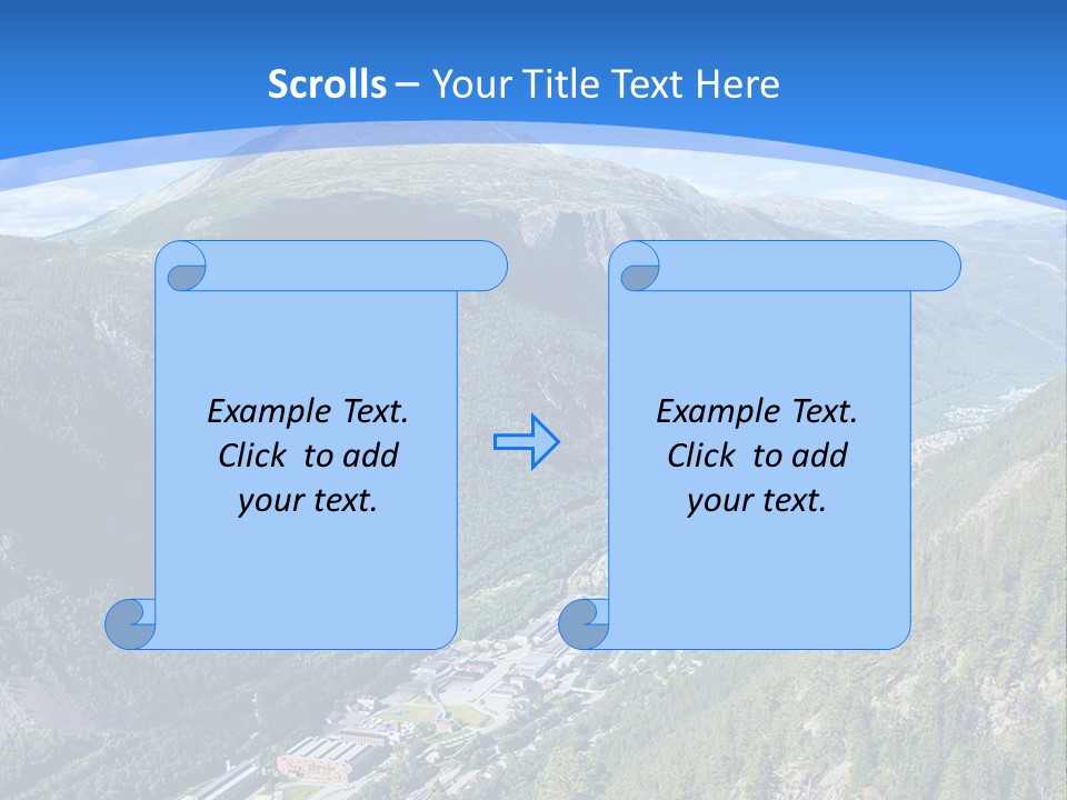 The Mountains PowerPoint Template
