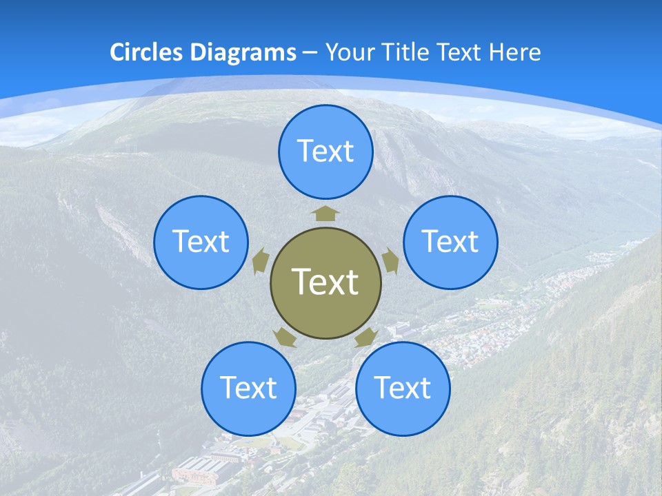 The Mountains PowerPoint Template