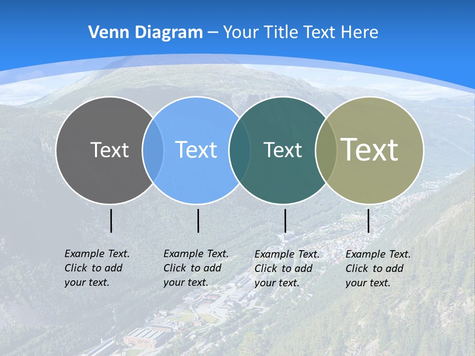 The Mountains PowerPoint Template