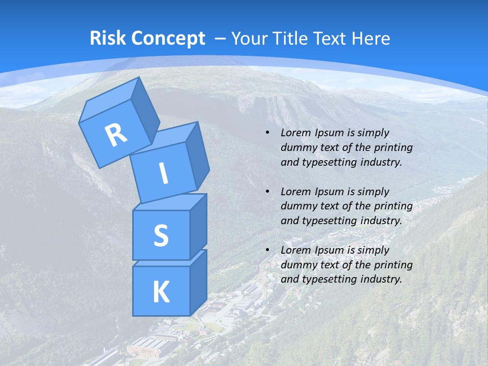 The Mountains PowerPoint Template