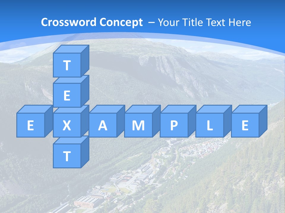 The Mountains PowerPoint Template