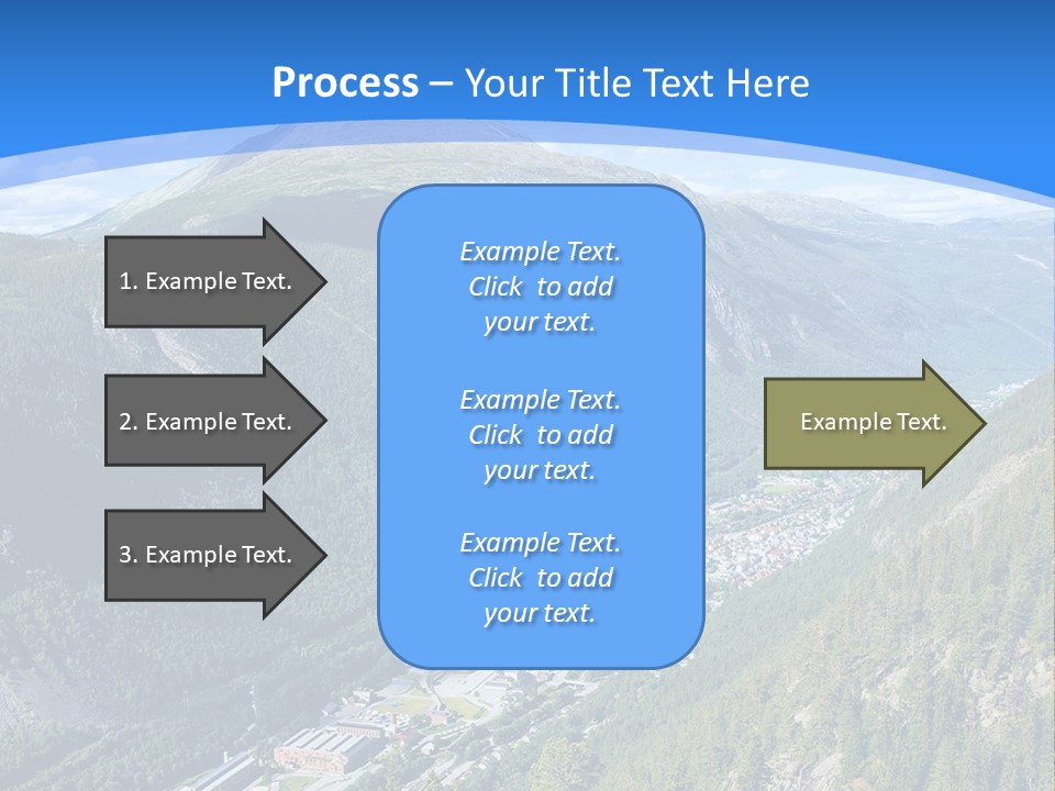The Mountains PowerPoint Template