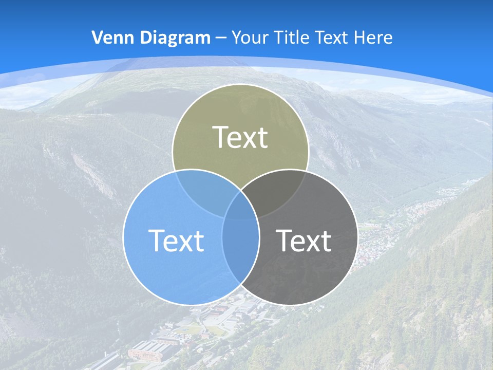 The Mountains PowerPoint Template